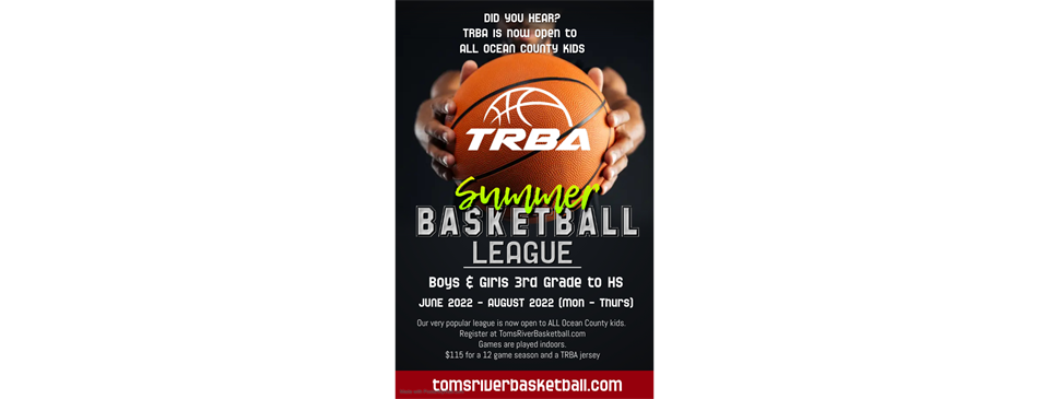 TRBA Summer Registration is open!
