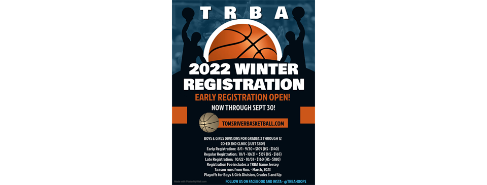 2022-23 Winter Season Registration